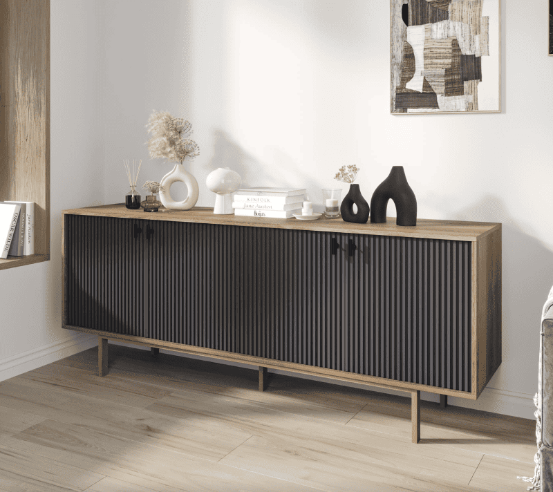 Тумба Emerson черный/коричневый EM01/7024/L_3