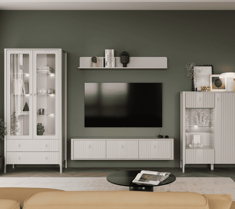 Витрина с подсветкой Далия персидский жемчуг REG2W2S_3