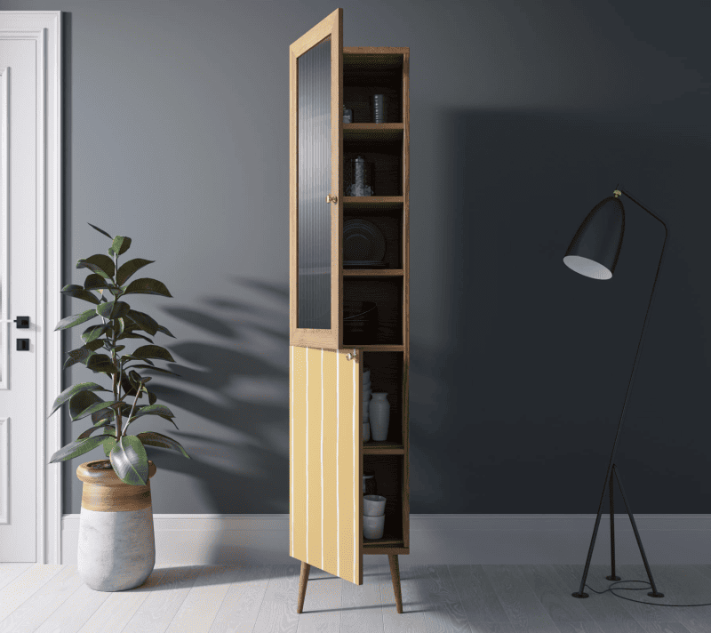 Витрина Berber оранжевый/коричневый BB39/Print_43_2