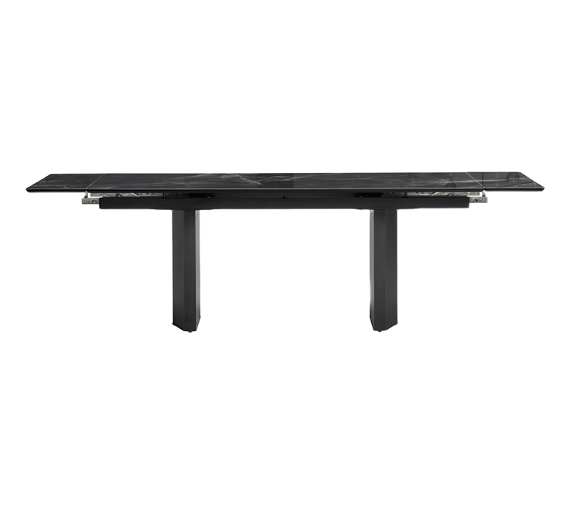 Стол дизайнерский Монерон блэк парадайс/черный