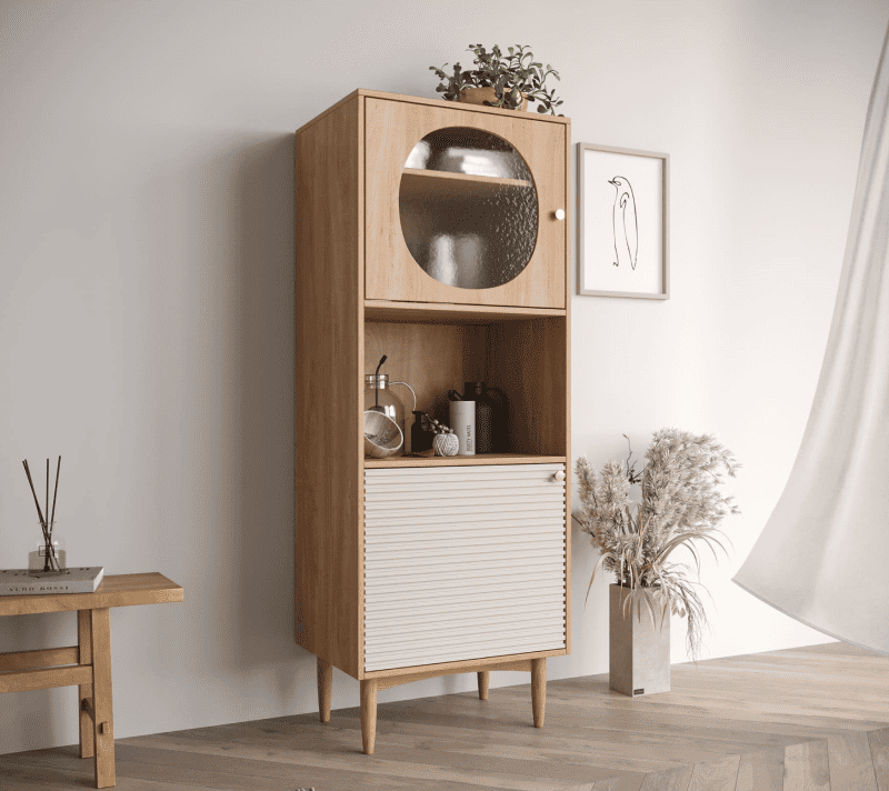 Витрина Bubble орех BBL07_3