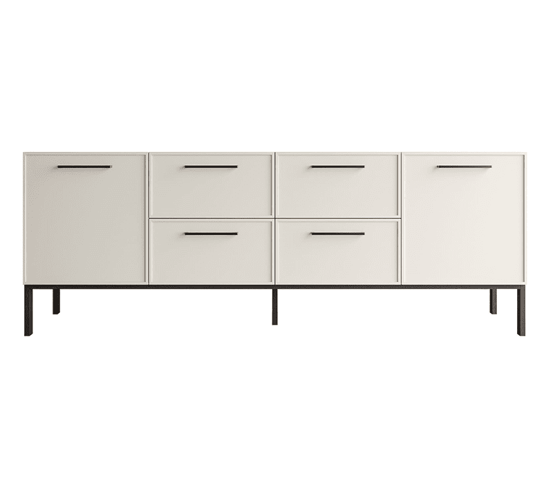 Тумба-комод Nicole белый NEM19