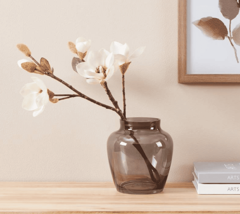 Ваза декоративная Асиндро серый 421204_2