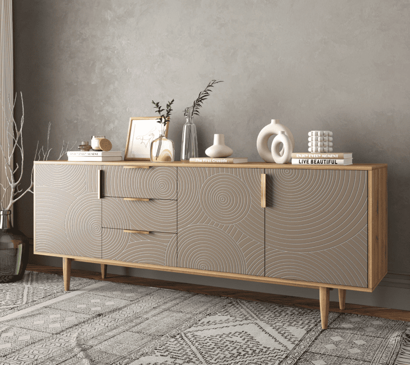 Тумба-комод Лайн бежевый R25/beige_3