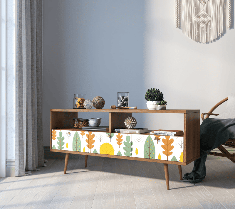 Тумба под телевизор Berber мультиколор BB23/Print_30_3