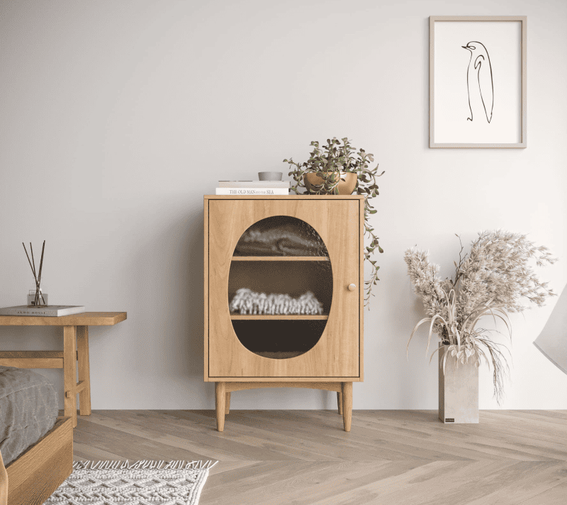 Тумба прикроватная Bubble орех BBL02_1