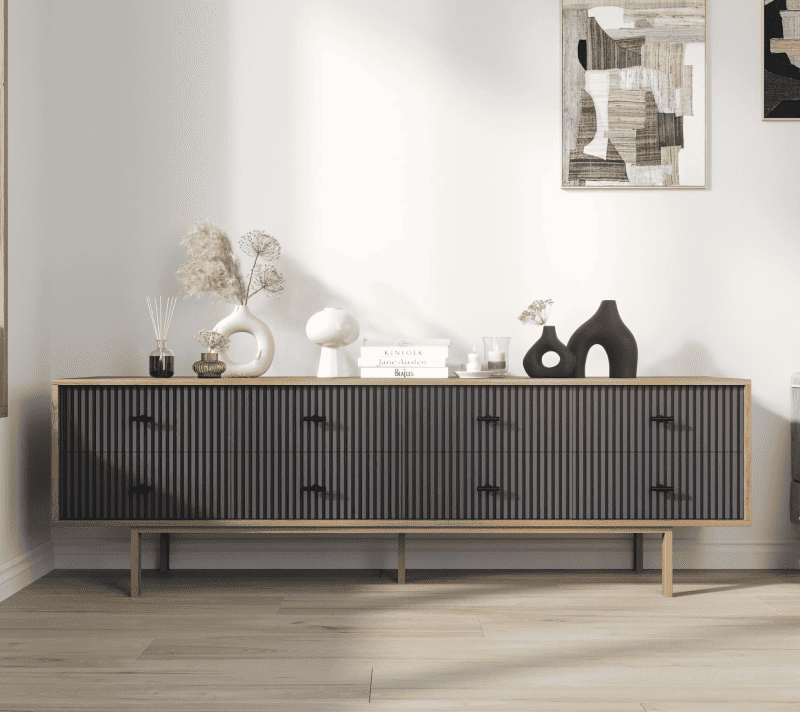 Комод Emerson черный/коричневый EM03/7024/L_1