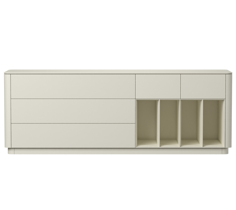 Тумба-комод 5 ящиков Tammi молочный