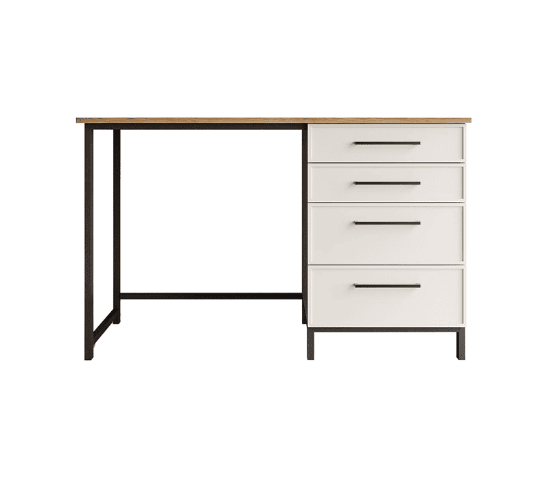 Стол письменный Nicole белый NR23