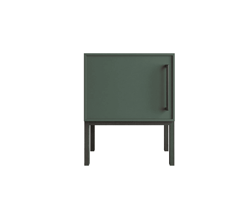 Тумба прикроватная Nicole зеленый NLN08G