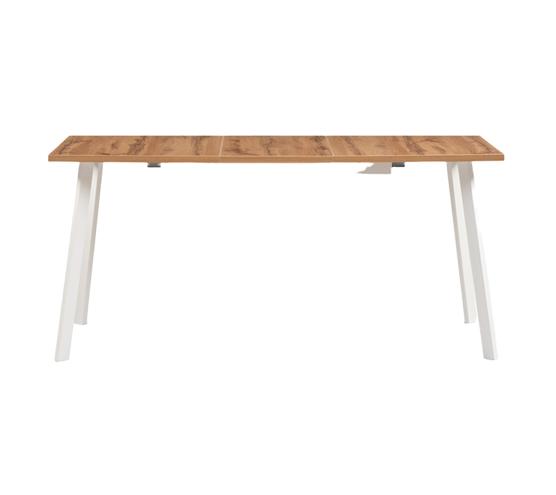 Стол раскладной Колон Лофт дуб вотан/белый матовый_1