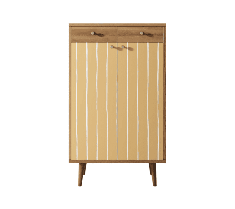 Тумба-комод Berber оранжевый/коричневый BB46/Print_43