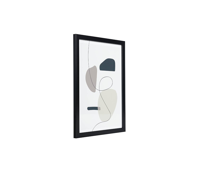 Картина ROBERVAL белый/черный/серый 423084_1