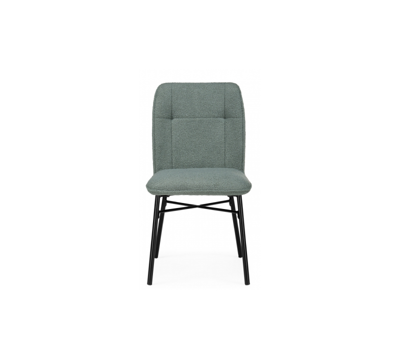 Стул Денис зеленый/черный