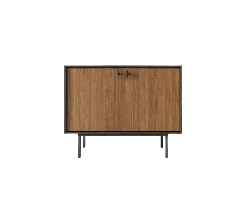 Тумба Emerson коричневый/черный EM02