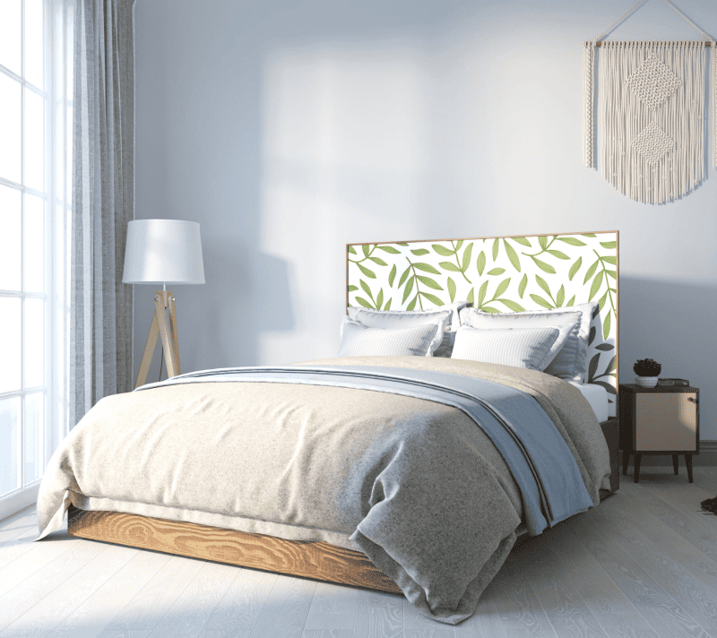 Кровать Berber зеленый/белый/коричневый BB41/Print_28 160x200_3