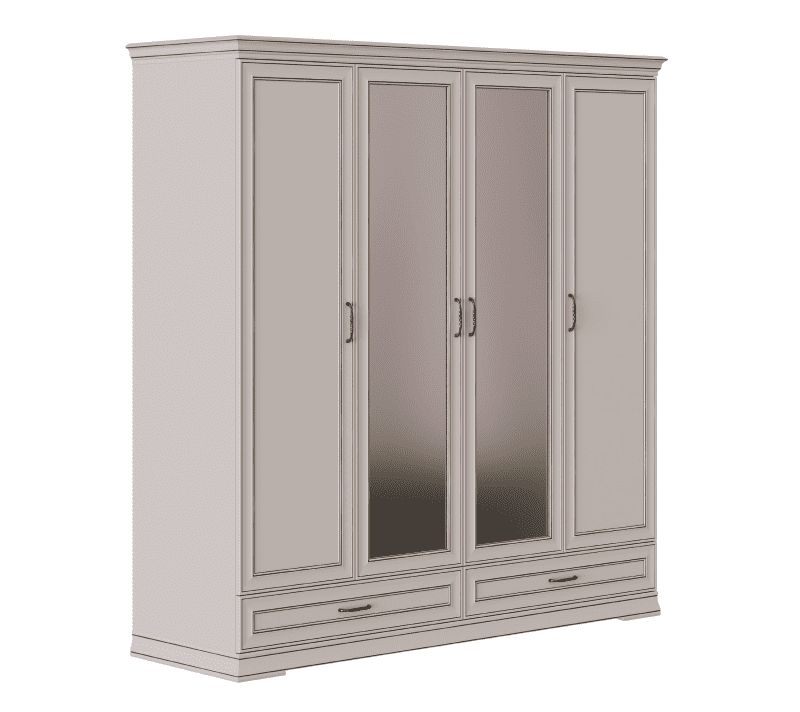 Шкаф Флоренция персидский жемчуг SZF2L2D2S_1