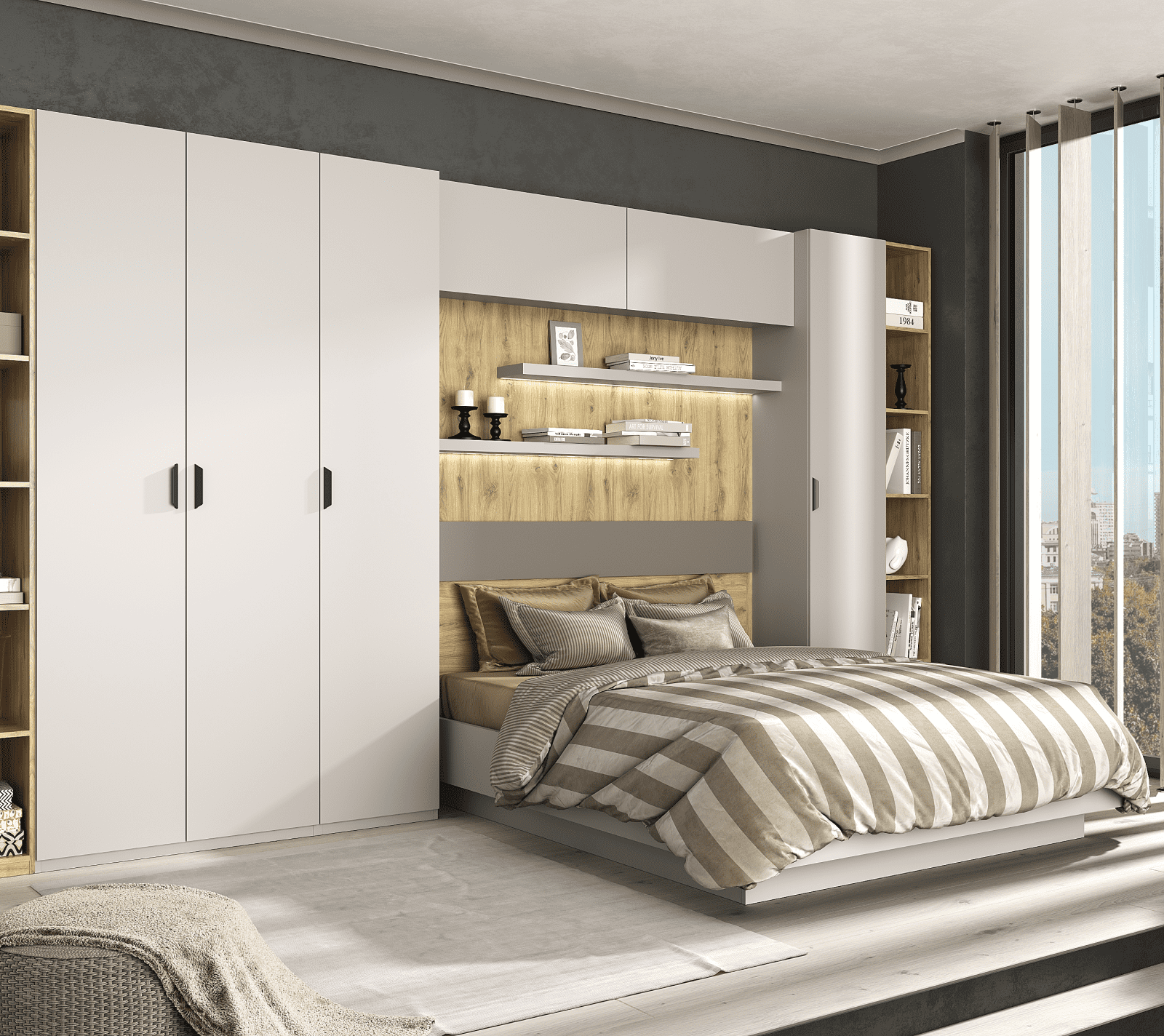 Панель стеновая Modern дуб наварра 175H_3