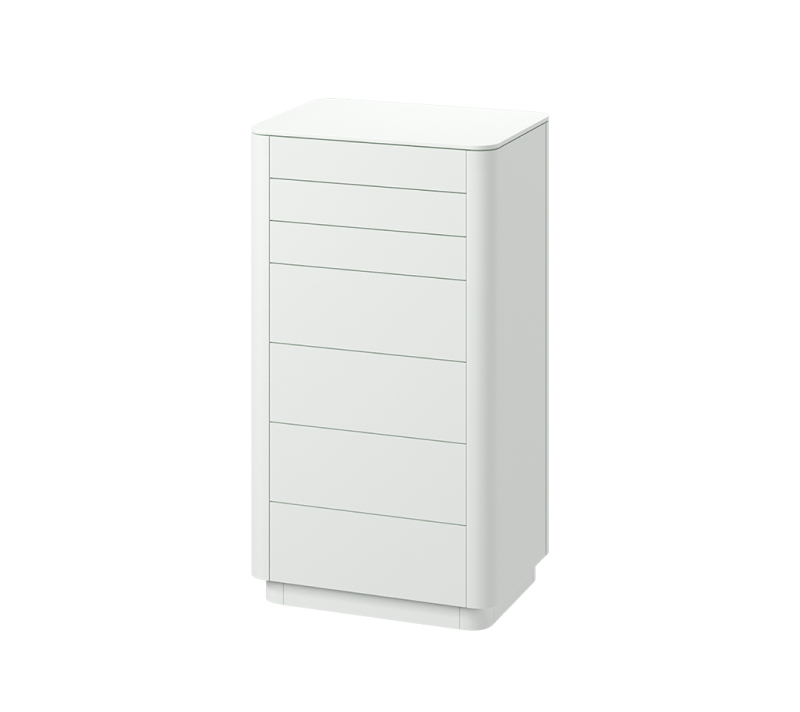 Комод 7 ящиков Tammi белый_1