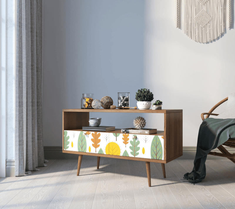 Тумба под телевизор Berber мультиколор BB22/Print_30_3