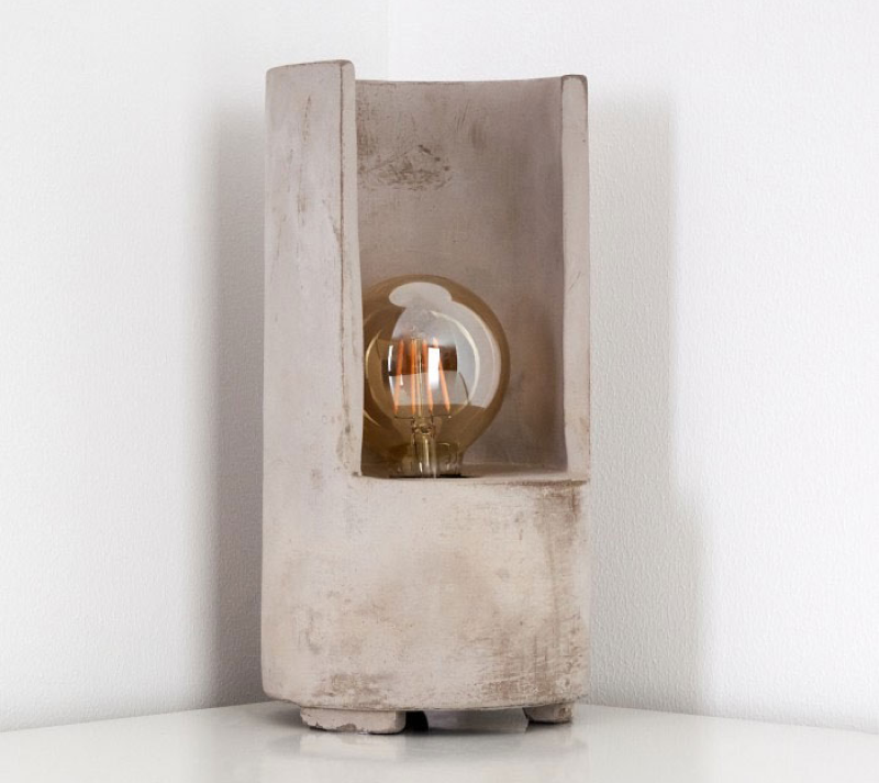 Настольная лампа Линтон серый 49111_1