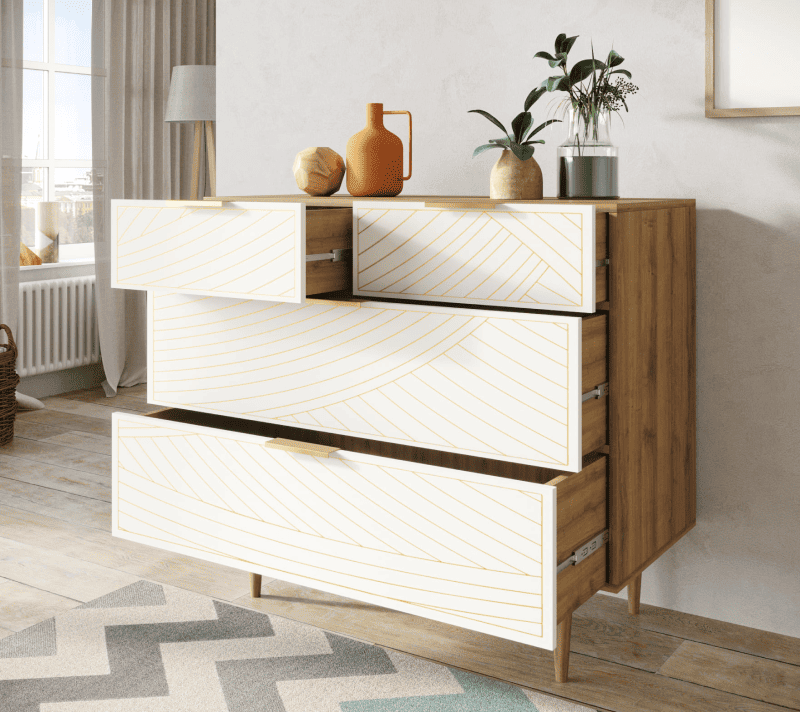 Комод Лайн бежевый LN14/GR1/beige_2