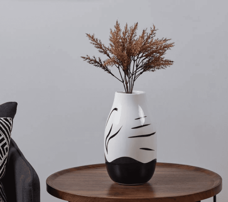 Ваза декоративная YUZAWA белый/черный 421037_2