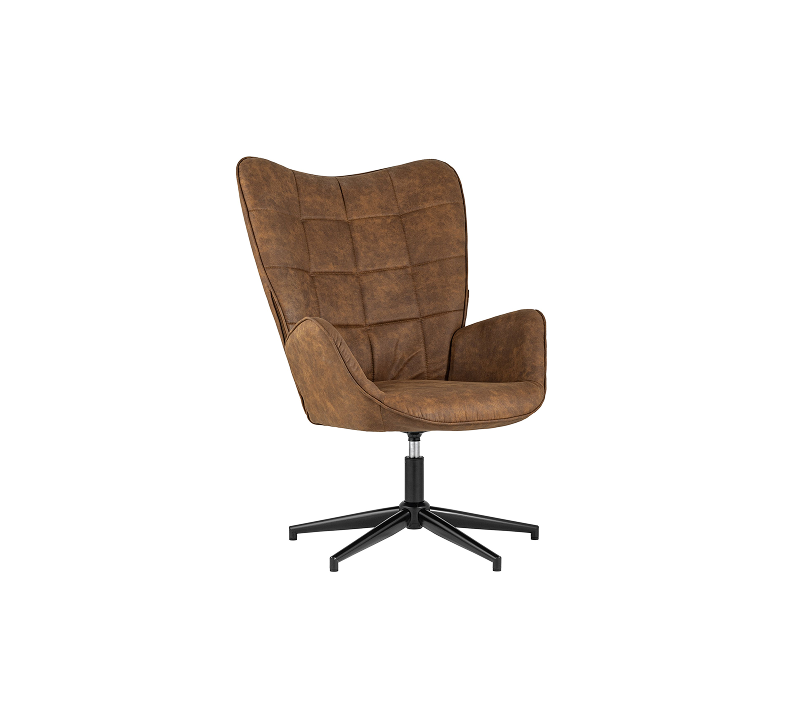 Кресло офисное Ирис коричневый