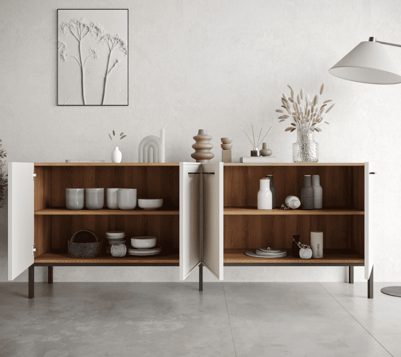 Тумба Nicole белый NEM01_2