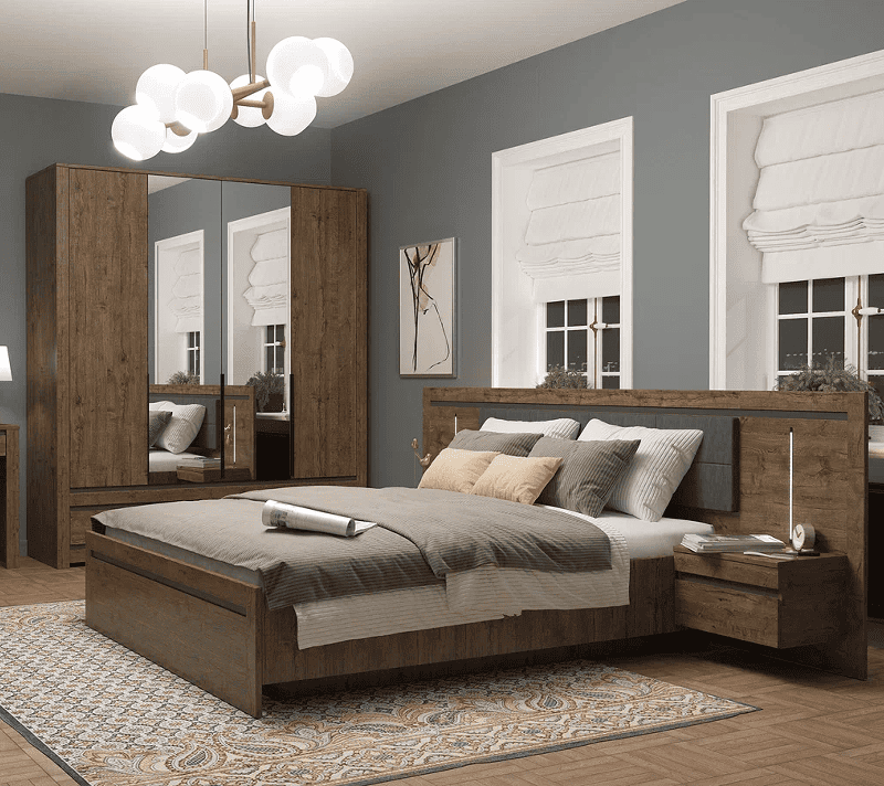 Шкаф Када дуб апрель SZF4D3S_2