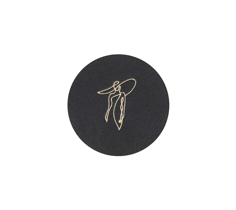 Салфетка для сервировки ANDASIBE черный 420189