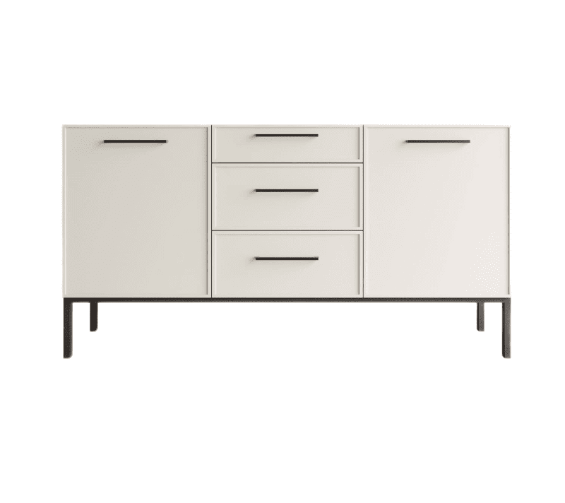 Тумба-комод Nicole белый NEM08