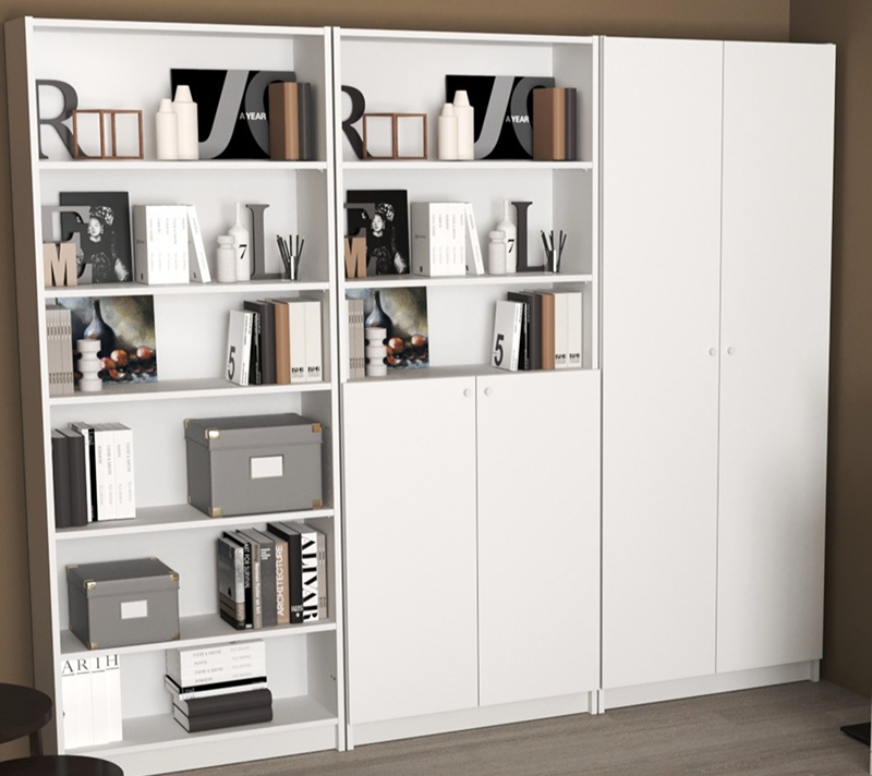 Стеллаж Варма белый 80_5