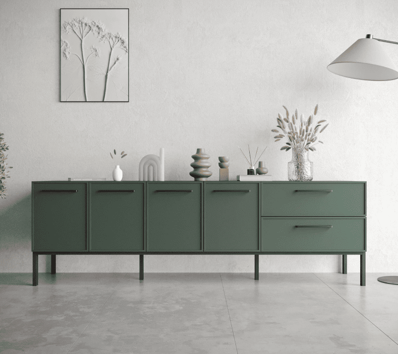 Тумба-комод Nicole зеленый NEM04G_1