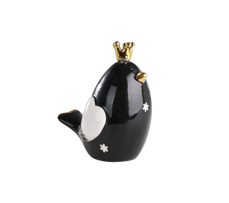 Фигурка Птица LANDJUT черный/белый 427924