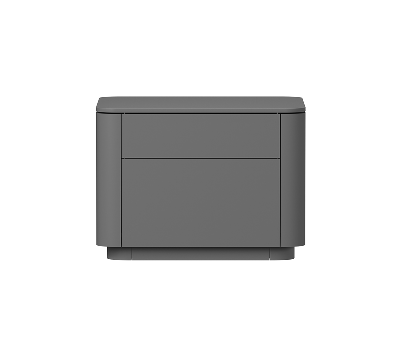 Тумба прикроватная 2 ящика Tammi серый 50