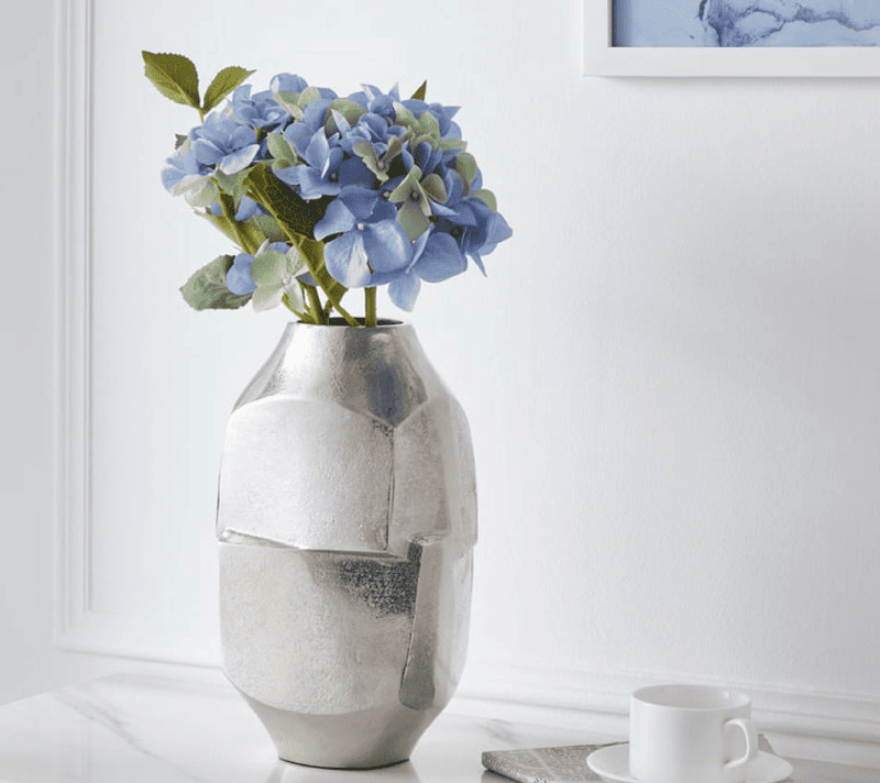 Ваза декоративная Абукай никель 421051_1