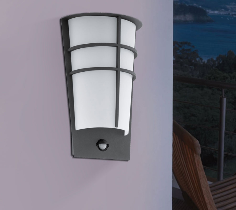 Настенный светильник светодиодный Бреганзо 1 антрацит 96018_1