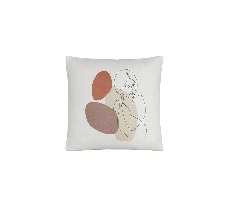 Подушка декоративная CHEVERY бежевый/коричневый 420008