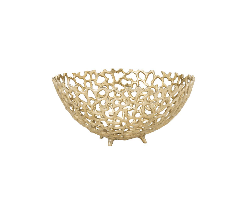 Чаша декоративная Кимитсу золотой 427497
