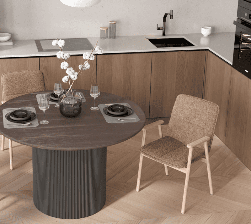 Стул кухонный Philo коричневый_1