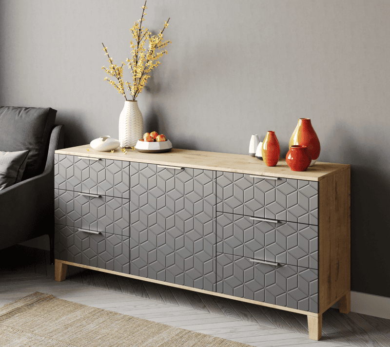 Тумба-комод Марвин графит 33_2