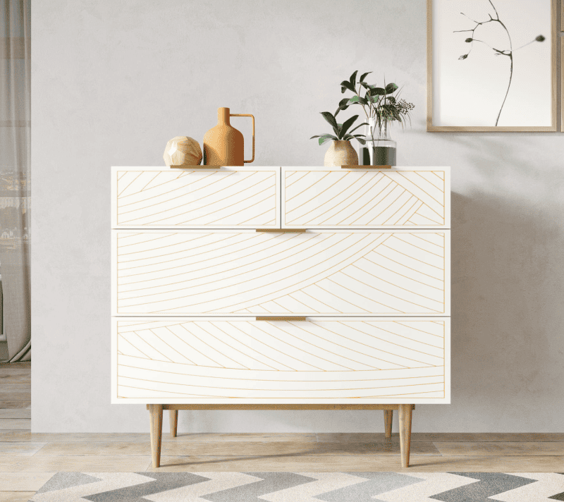 Комод Лайн бежевый LN14/GR1/beige_1