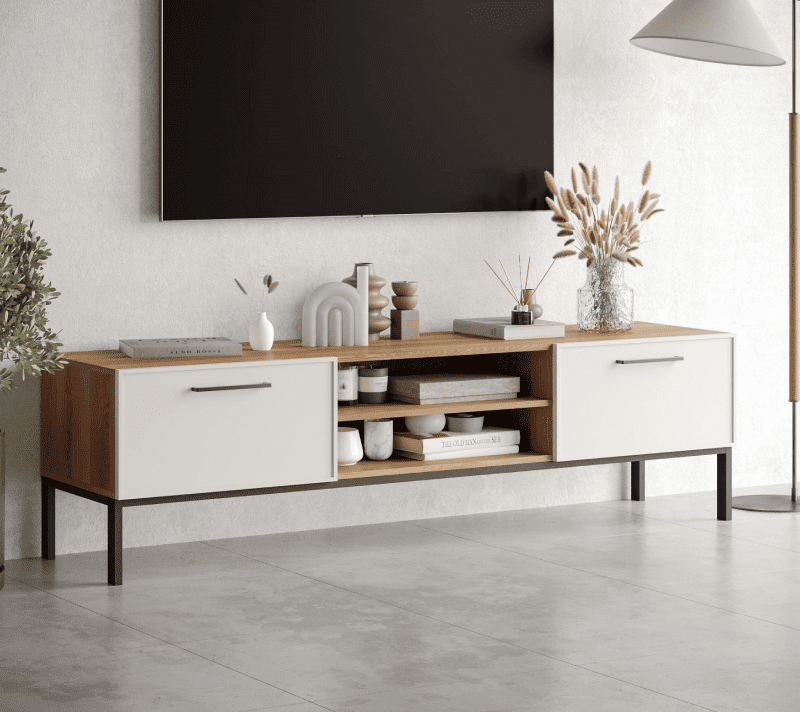 Тумба под телевизор Nicole белый NR27_3