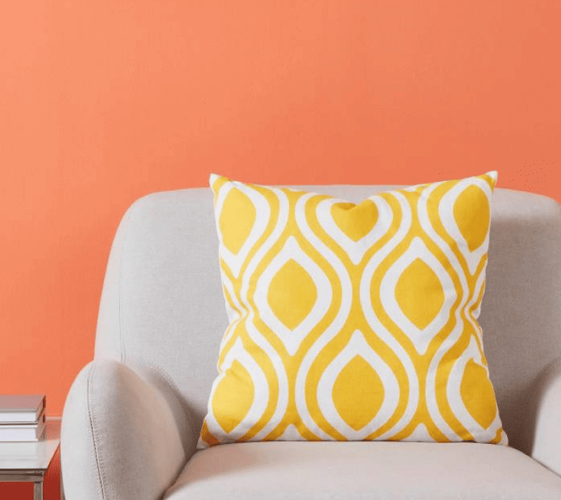 Подушка декоративная Чевери желтый/белый 420293_2