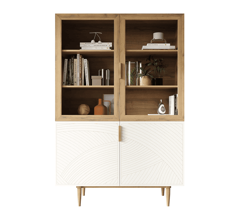 Витрина Line бежевый LN11/GR1/beige