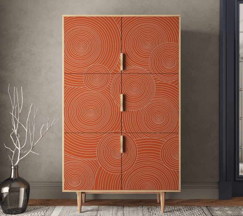 Шкаф Line красный R20/red_1