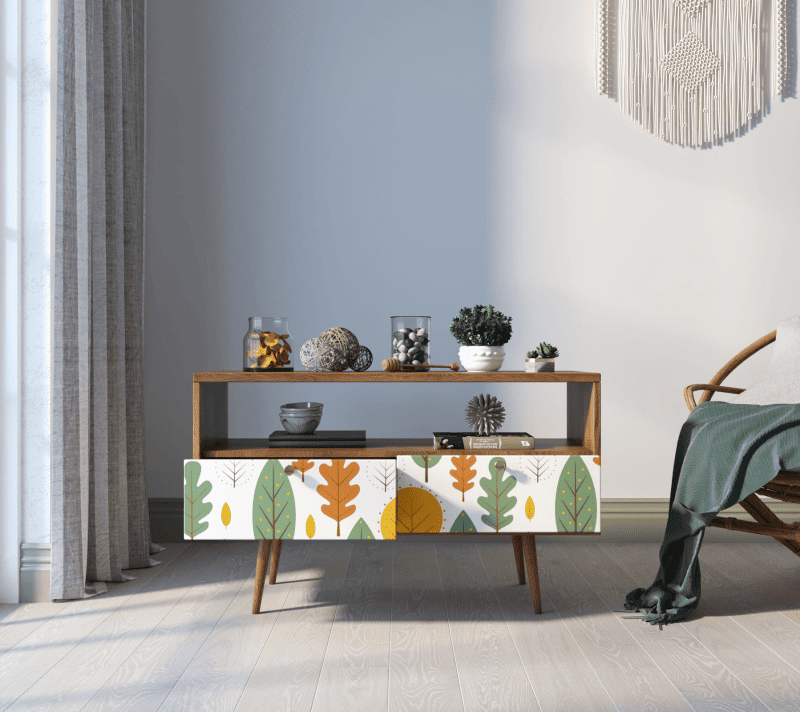 Тумба под телевизор Berber мультиколор BB22/Print_30_2