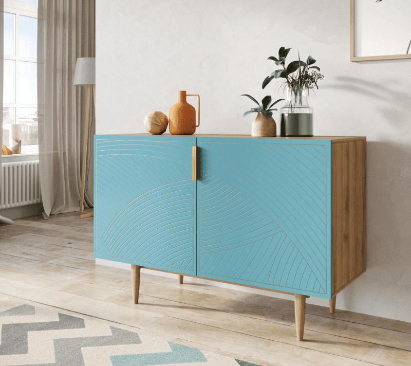 Тумба Line голубой LN01/GR1/blue_3