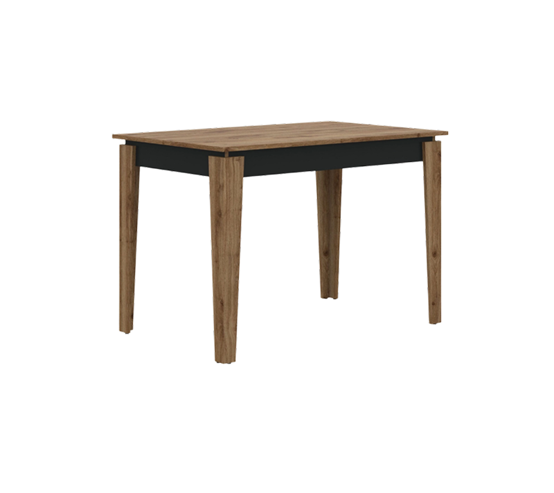 Стол раздвижной Алвин дуб вотан/графит_1